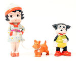 BETTY BOOP/BIMBO BISQUE FIGURES.