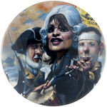 TEA PARTY LEADERS AS 'SPIRT OF '76" PAIR OF VERY LIMITED EDITION BUTTONS.