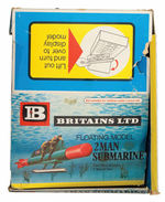 "BRITAINS TWO MAN SUBMARINE" STORE DISPLAY CARTON.