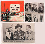 "TV WESTERN STARS" CARDS FULL DISPLAY BOX.