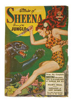 "SHEENA-QUEEN OF THE JUNGLE" PULP FIRST ISSUE.