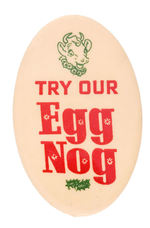 ELSIE PROMOTES EGG NOG.