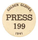 "GOLDEN GLOVES 1941 PRESS."