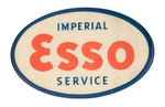 CANADIAN GASOLINE OVAL "IMPERIAL ESSO SERVICE."