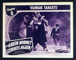 "THE GREEN HORNET STRIKES AGAIN!" LOBBY CARD.