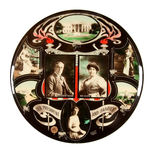 OUTSTANDING WILSON "OUR PRESIDENT AND FAMILY" 9" CELLULOID CIRCA 1916.