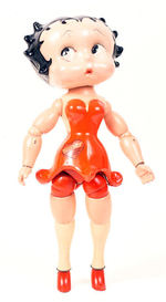 BETTY BOOP 12" TALL JOINTED WOOD AND COMPOSITION DOLL.