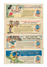 "WALT DISNEY WHEATIES" COMIC BOOK SET.