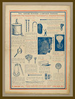 "SHURE WINNER" 1904 CAMPAIGN GOODS OUTSTANDING 8-PAGE CATALOGUE.