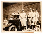 NEW YORK YANKEES ARRIVING FOR PRACTICE 1923 NEWS SERVICE PHOTO.