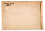 "BROOKLYN DODGERS" 1941 COMPLETE SET OF 25 PICTURES WITH ENVELOPE.