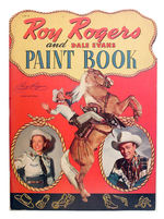 "ROY ROGERS AND DALE EVANS PAINT BOOK."