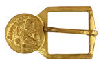 "SUPERMAN" EARLY BRASS BELT BUCKLE.