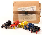 ROY ROGERS FRIEND "GABBY HAYES MINIATURE OLD TIME AUTOMOBILE" SET IN BOX WITH PREMIUM OFFER.