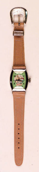 "ROY ROGERS AND TRIGGER" WRISTWATCH.