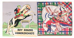 "ROY ROGERS HANDKERCHIEFS" BOXED SET.