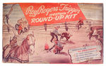 "ROY ROGERS AND TRIGGER WESTERN ROUND-UP KIT" BOX.