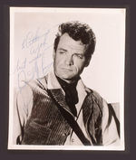 "TATE" STAR DAVID McLEAN INSCRIBED PHOTO W/SIGNATURE.