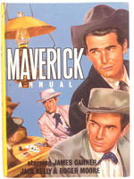 "MAVERICK ANNUAL/STARRING JAMES GARNER, JACK KELLY & ROGER MOORE" BOOK.