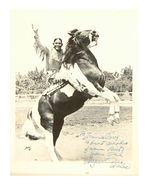 TONTO/CHIEF THUNDERCLOUD/VICTOR DANIELS AUTOGRAPHED PHOTO.