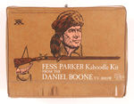 "FESS PARKER KABOODLE KIT FROM THE DANIEL BOONE T.V. SHOW" LUNCH BOX.