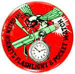 "THE GREEN HORNET'S FLASHLIGHT & POCKETWATC."