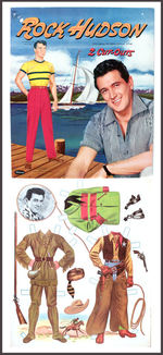 "ROCK HUDSON" PAPERDOLL BOOK.