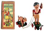 LITTLE ORPHAN ANNIE AND SANDY BOXED CELLULOID WINDUP TOY.