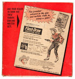 “ROY ROGERS” BOXED HOLSTER WITH PEE-WEE GUN SET.