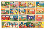 "MICKEY MOUSE" COMPLETE GUM CARD SET.