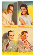 RCA VICTOR BIG BAND POSTCARDS WITH ENVELOPE.
