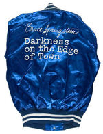 "BRUCE SPRINGSTEEN DARKNESS ON THE EDGE OF TOWN MUSIC SCENE" JACKET.