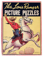 "THE LONE RANGER PICTURE PUZZLES" WITH BOX.