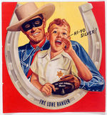 "THE LONE RANGER SAFETY CLUB" MERITA BREAD LARGE PROMO PICTURE.