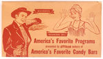 "MAVERICK/ROARING 20s AMERICA'S FAVORITE PROGRAMS" CANDY BOX.