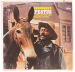 "GUNSMOKE'S FESTUS/SINGS AND TALKS ABOUT DODGE CITY AND STUFF!" RECORD ALBUM.