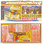 "BONANZA WOODBURNING" SET.