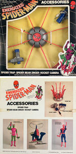 "THE AMAZING ENERGIZED SPIDER-MAN SPIDER TRAP" BOXED TOY.