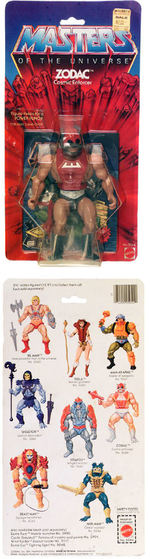 " MASTERS OF THE UNIVERSE ZODAC" CARDED ACTION FIGURE.