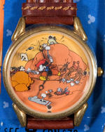 "MICKEY CLASSIC ADVENTURES" WATCH TITLED "TWO GUN MICKEY" A DISNEY STORE EXCLUSIVE.