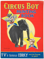 "CIRCUS BOY PAINTING BOOK."