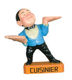 "CUISINIER" WAITER STORE DISPLAY.