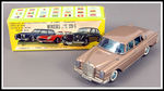 "MERCEDES BENZ 220-S" BOXED BANDAI.