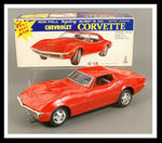 "BATTERY OPERATED CHEVROLET CORVETTE."