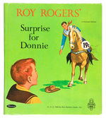 “ROY ROGERS’ SURPRISE FOR DONNIE” ORIGINAL STORYBOOK COVER ART.