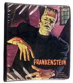 FRANKENSTEIN THREE-RING BINDER.