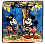 MICKEY AND MINNIE MOUSE RARE PILLOW COVER.