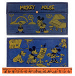 "MICKEY MOUSE" PENCIL BOX W/RULER.