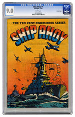 SHIP AHOY #1 NOVEMBER 1944 CGC 9.0