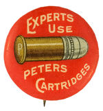 “EXPERTS USE PETERS CARTRIDGES” FROM HAKE COLLECTION AND CPB.